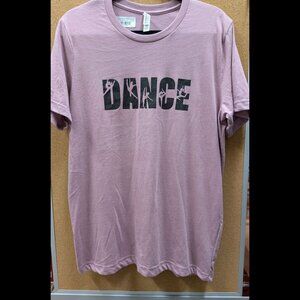 Mauve DANCE Graphic Tee T-Shirt Women's
